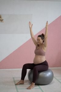 fitball zwangerschap